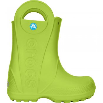 Фото 2 Сапоги Kids Handle It Rain Boot (зеленый) 15852 Crocs 12803-395