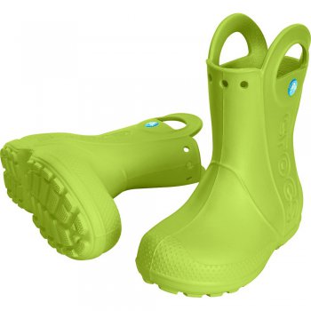 Фото 3 Сапоги Kids Handle It Rain Boot (зеленый) 15852 Crocs 12803-395