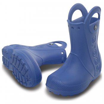 Фото 3 Сапоги Kids Handle It Rain Boot (голубой) 17502 Crocs 12803-430