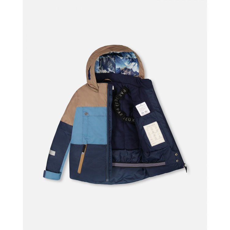 Фото 3 Комплект Deux par Deux TEKNIK (голубой с бежевым) 135985 Deux par Deux H10 TB50 024