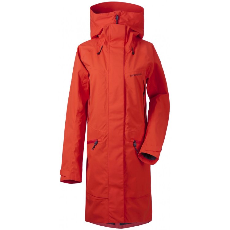 Didriksons Куртка женская ILMA (маково-оранжевый)