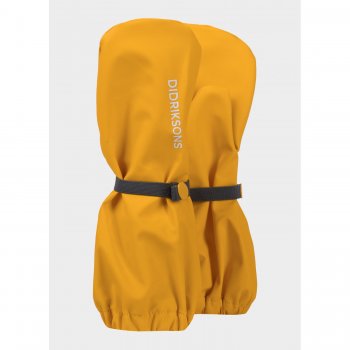 Didriksons Рукавицы прорезиненные GLOVE (желтый бриз)