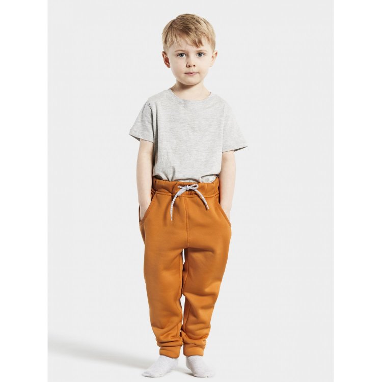 Didriksons Флисовые брюки для девочки для девочек из флиса CORIN (оранжевый)