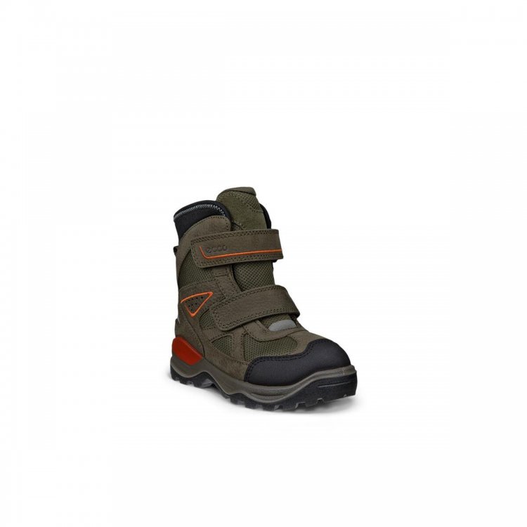 Фото 2 Ботинки Ecco SNOW MOUNTAIN c мембраной Gore-Tex (черный и серо-коричневый) 136483 Ecco 710323-55966