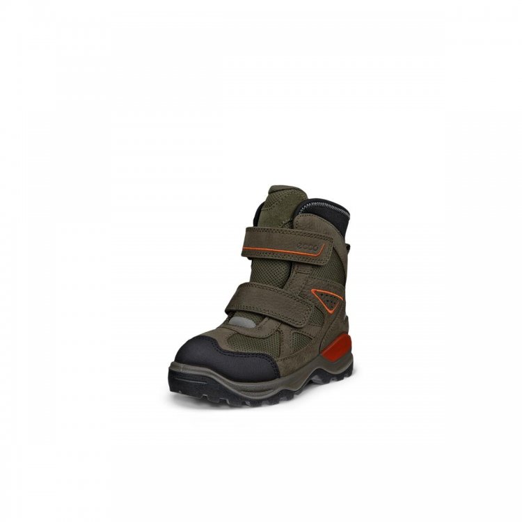 Фото 3 Ботинки Ecco SNOW MOUNTAIN c мембраной Gore-Tex (черный и серо-коричневый) 136483 Ecco 710323-55966