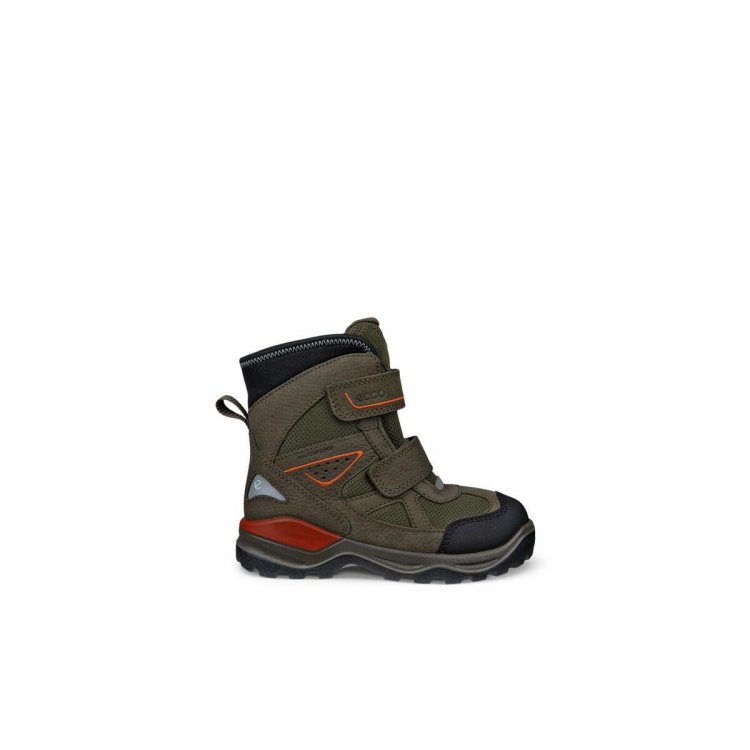Фото 6 Ботинки Ecco SNOW MOUNTAIN c мембраной Gore-Tex (черный и серо-коричневый) 136483 Ecco 710323-55966