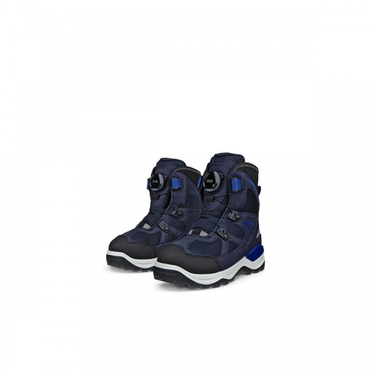 Ecco Ботинки SNOW MOUNTAIN c мембраной Gore-Tex (черный с синим)