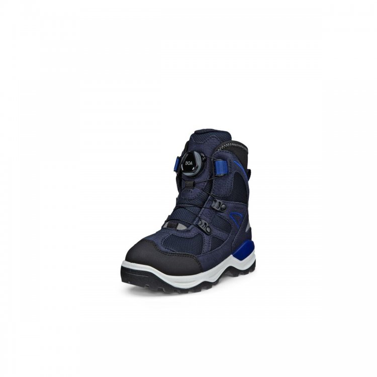 Ecco Ботинки SNOW MOUNTAIN c мембраной Gore-Tex (черный с синим)