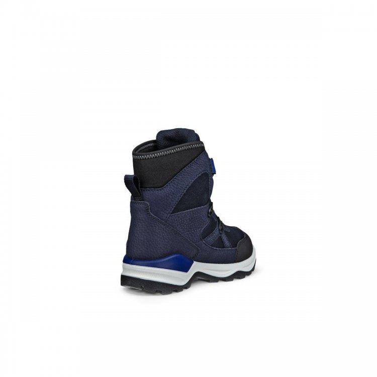 Фото 3 Ботинки Ecco SNOW MOUNTAIN c мембраной Gore-Tex (черный с синим) 136499 Ecco 710333-61379