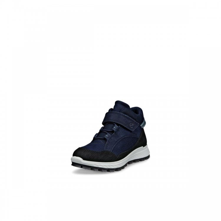 Ecco Ботинки EXOSTRIKE KIDS c мембраной Gore-Tex (синий с черным)