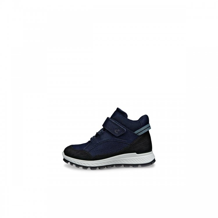 Фото 3 Ботинки Ecco EXOSTRIKE KIDS c мембраной Gore-Tex (синий с черным) 136504 Ecco 762252-51642