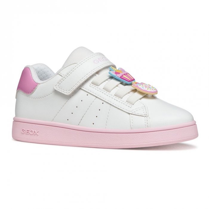 Кроссовки ECLYPER (белый с розовым)