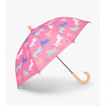 Зонт Hatley (розовый с лошадьми) 67033 Hatley S21PPK021 