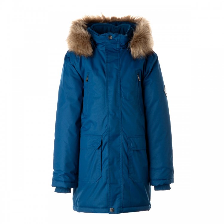 Huppa Детская зимняя куртка-парка ROMAN 2 (бирюзовый)