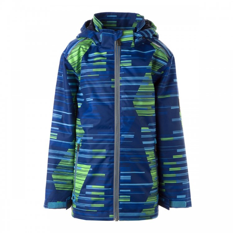 Huppa Куртка TERREL 40 гр (синий с принтом)
