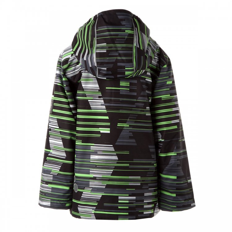 Фото 3 Куртка Huppa демисезонная TERREL 100 гр (чёрный с зеленым) 101817 Huppa 18150010 32009
