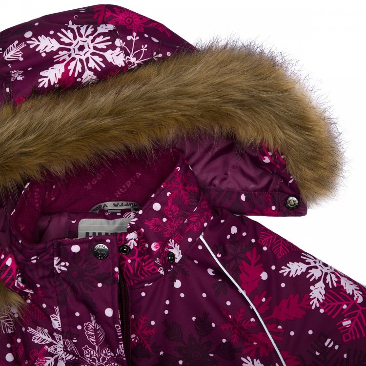 Фото 5 Куртка Huppa ALONDRA (бордовый со снежинками) 75203 Huppa 18420030 14334