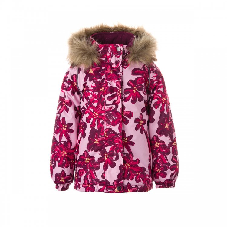 Huppa Куртка ALONDRA (розовый с цветами)
