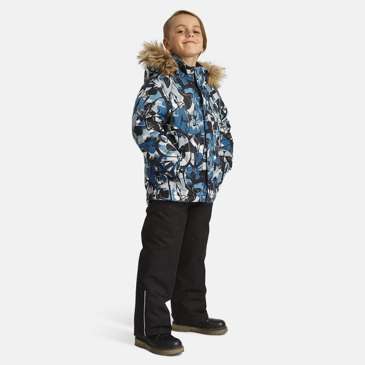 Huppa Детский зимний костюм Winter (синий с черным)