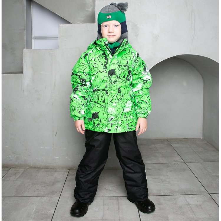 Huppa Детский зимний костюм Winter 4 (зеленый)