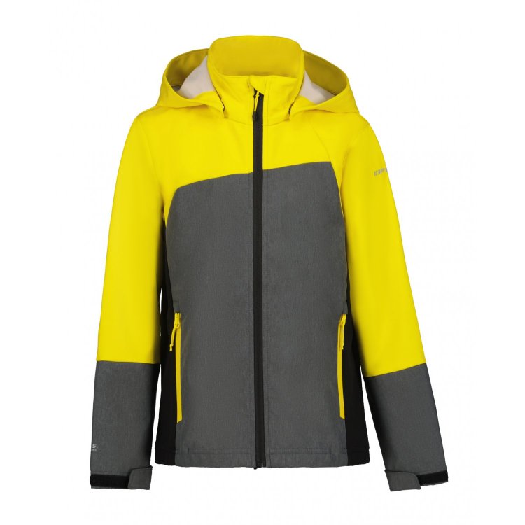 Icepeak Куртка Softshell KELLER JR (серый с желтым)