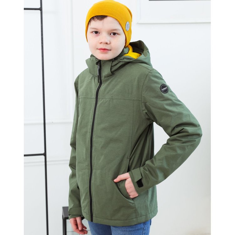 Icepeak Куртка демисезонная PARMA JR (зеленый меланж)