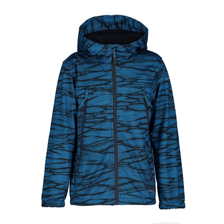 Icepeak Куртка softshell KAPLAN JR (синий с принтом)