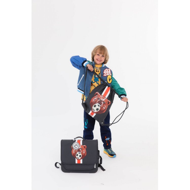 Фото 4 Сумка Gym Bag - Soccer Bear (медведь с мячом) 131263 Jack Piers GY024519