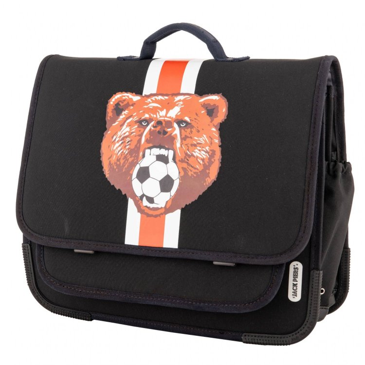 Фото 2 Портфель Jack Piers Schoolbag Paris Large - Soccer Bear (медведь с мячом) 131269 Jack Piers PAL24519