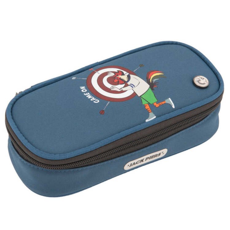 Jack Piers Пенал Pencil Case Darts (синий с мишенью)