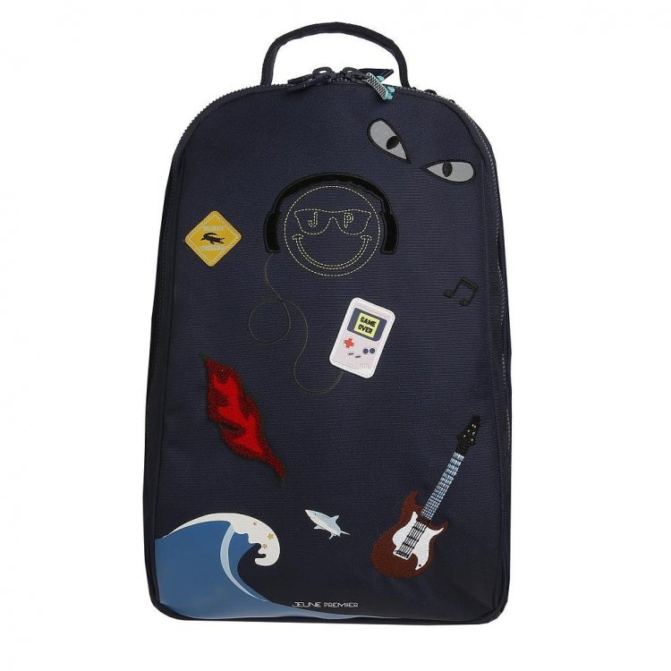 Рюкзак Jeune Premier Backpack James Mr Gadget (синий с принтом) 103808 Jeune Premier BJ023169 