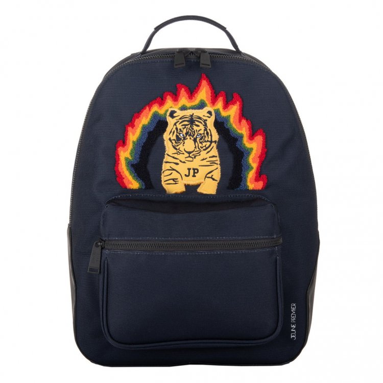 Jeune Premier Рюкзак Bobbie Tiger Flame (огненный тигр на синем)