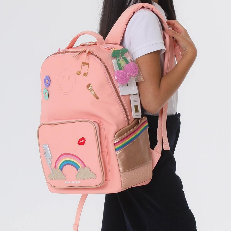 Jeune Premier Рюкзак New Bobbie Lady Gadget Pink (розовый с принтом)