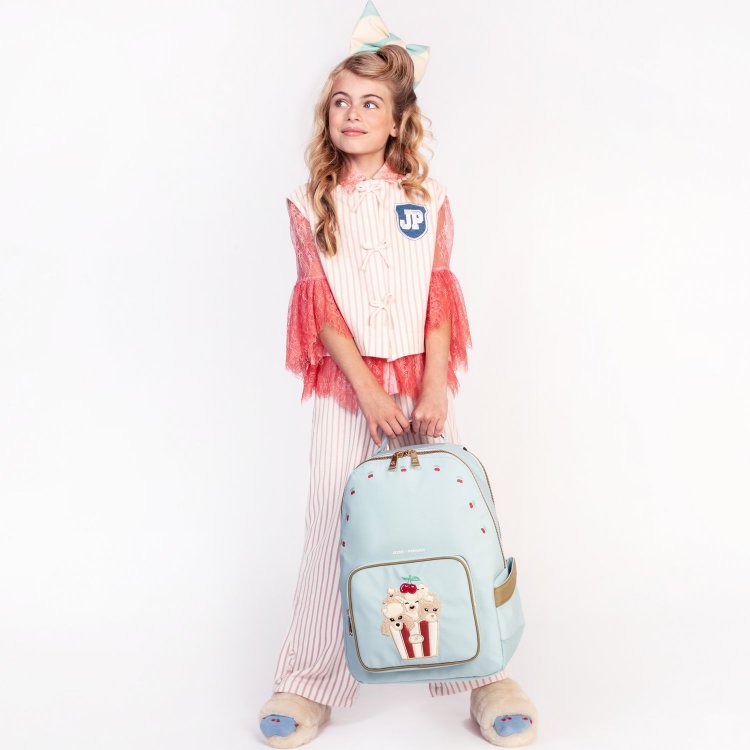 Фото 4 Рюкзак Jeune Premier New Bobbie Popcorn (голубой) 131368 Jeune Premier BO225240