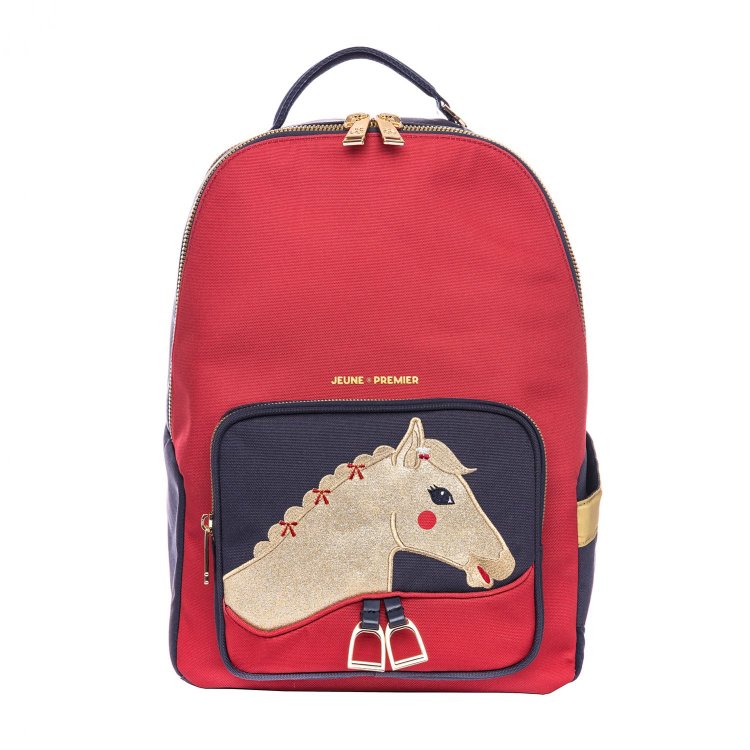 Jeune Premier Рюкзак New Bobbie Saddle Bag (красный)