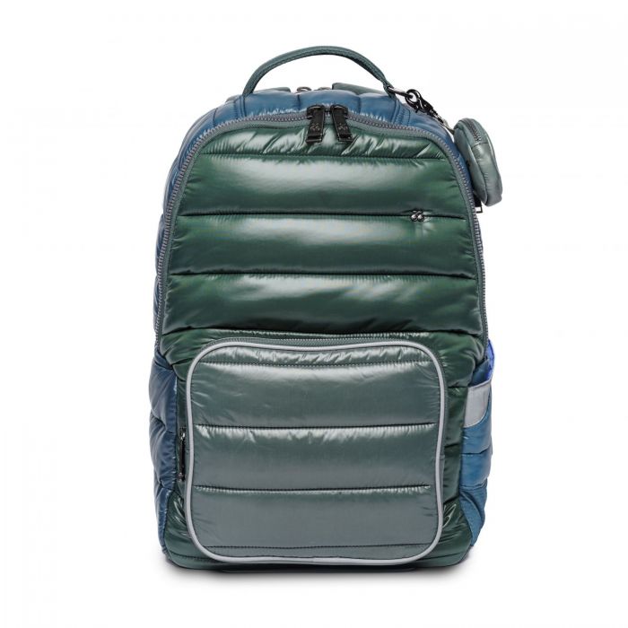 Рюкзак New Bobbie Puffer Green (зеленый металлик)