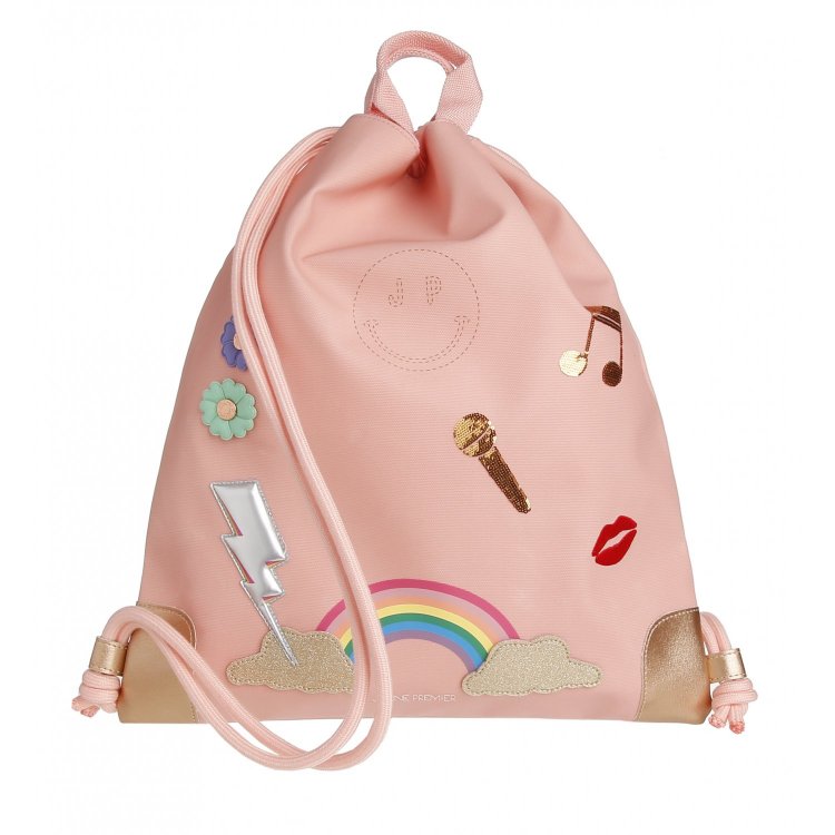 Jeune Premier Сумка City Bag Lady Gadget Pink (розовый с принтом)