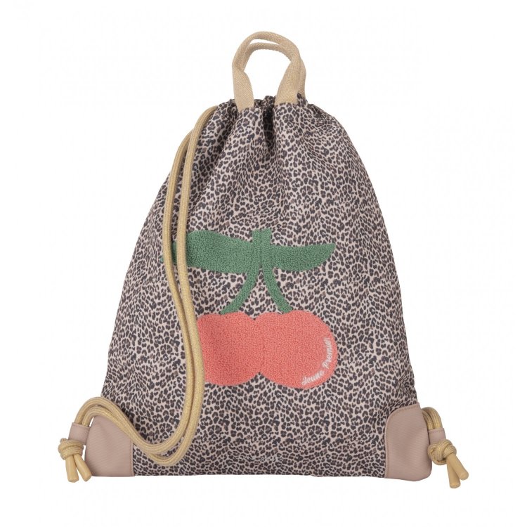 Jeune Premier Сумка City Bag Leopard Cherry (леопардовая вишня)