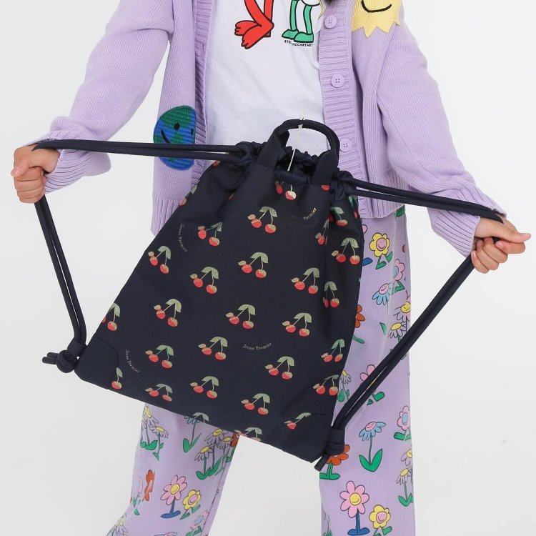 Jeune Premier Сумка City Bag Love Cherries (синий с вишнями)