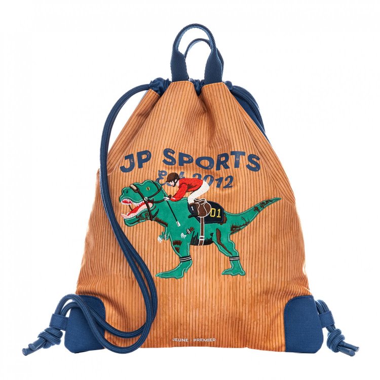 Jeune Premier Сумка City Bag Polo Dino (коричневый с синим)