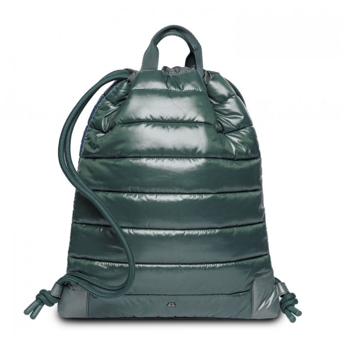 Сумка City Bag Puffer Green (зеленый металлик)