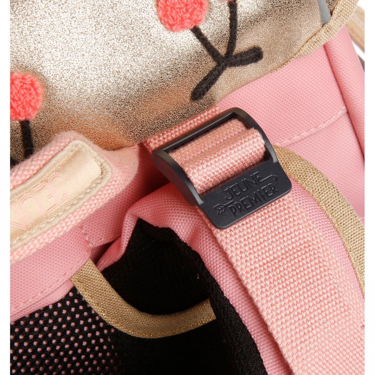 Фото 4 Рюкзак Jeune Premier Backpack ErgoMaxx Cherry Pompon (золотой с вишенками) 85461 Jeune Premier ERX22127