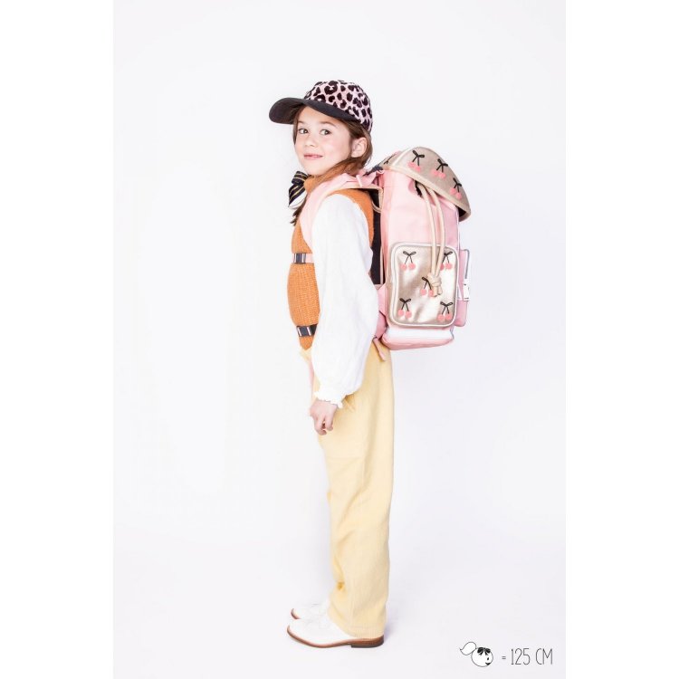 Фото 6 Рюкзак Jeune Premier Backpack ErgoMaxx Cherry Pompon (золотой с вишенками) 85461 Jeune Premier ERX22127