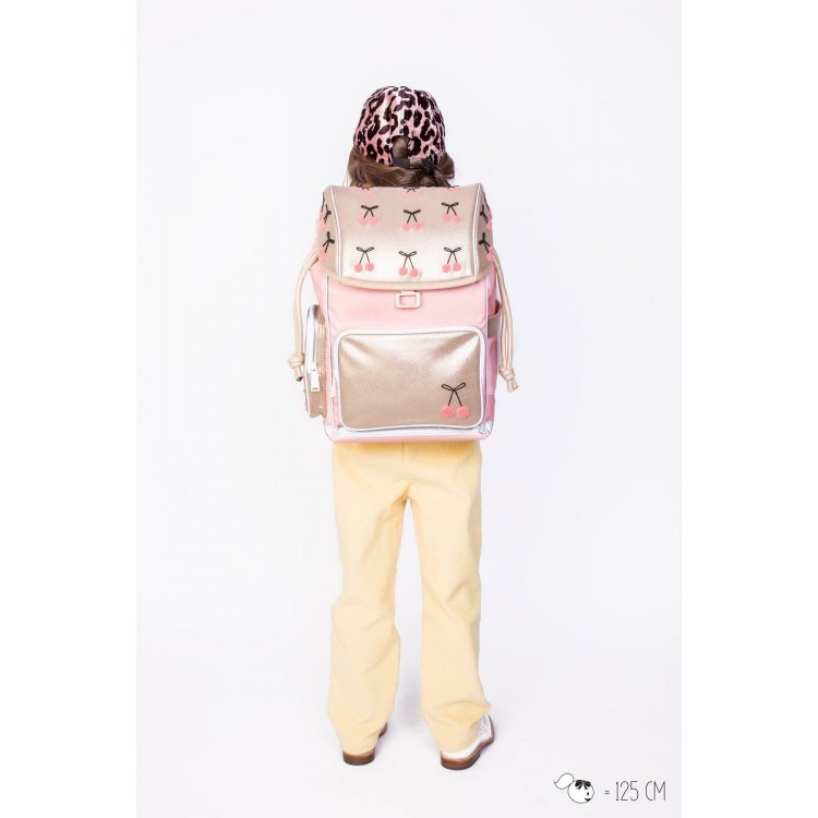 Фото 7 Рюкзак Jeune Premier Backpack ErgoMaxx Cherry Pompon (золотой с вишенками) 85461 Jeune Premier ERX22127
