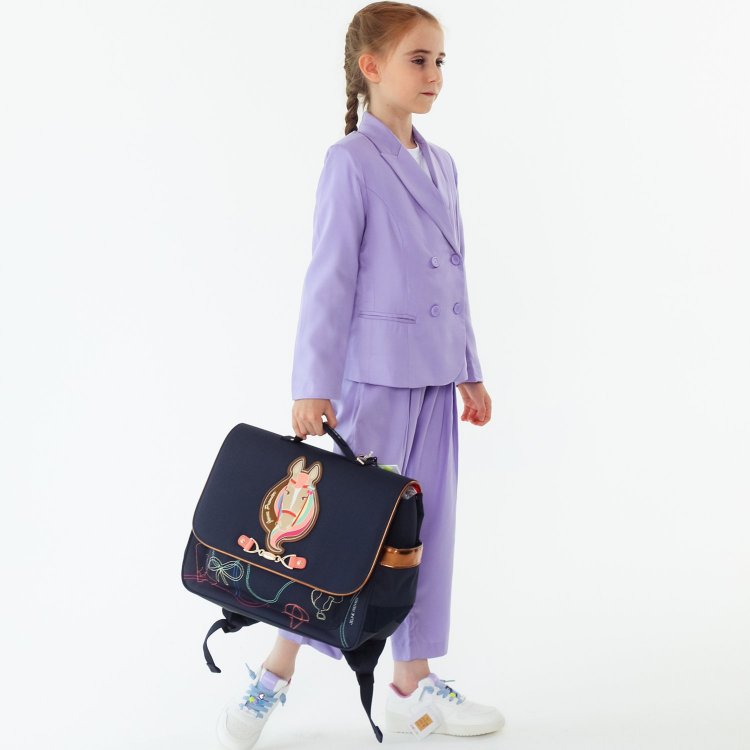 Фото 11 Портфель Jeune Premier It Bag Midi Cavalier Couture (синий) 103793 Jeune Premier ITD23197