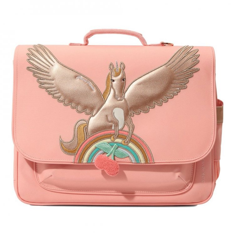 Jeune Premier Портфель It Bag Midi Tie-dye Pegasus (розовый)
