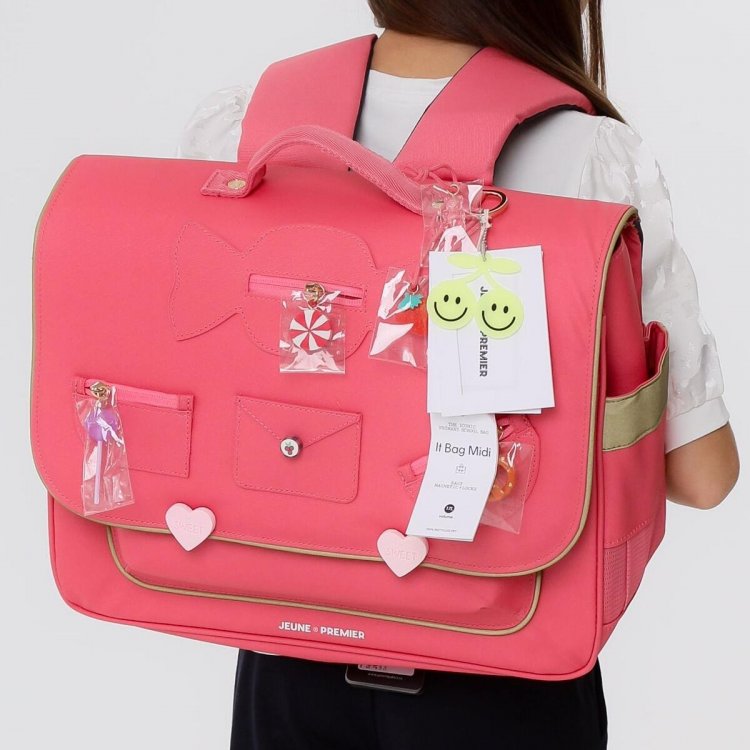 Jeune Premier Портфель It Bag Midi Candy (розовый)