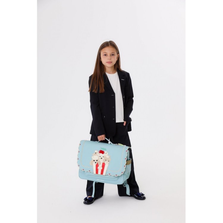 Фото 10 Портфель Jeune Premier It Bag Midi Popcorn (голубой) 131360 Jeune Premier ITD25240