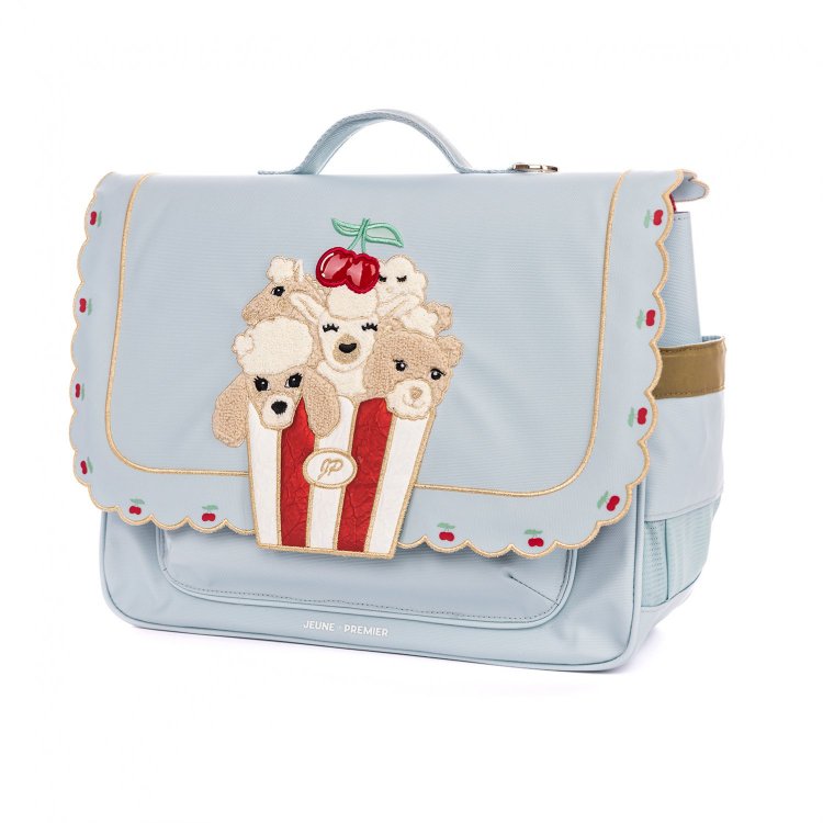 Фото 2 Портфель Jeune Premier It Bag Midi Popcorn (голубой) 131360 Jeune Premier ITD25240
