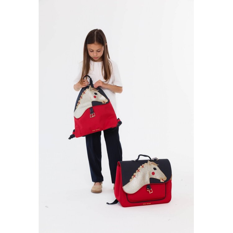 Фото 3 Портфель Jeune Premier It Bag Midi Saddle Bag (красный) 131361 Jeune Premier ITD25242